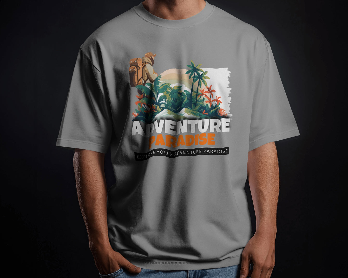 Oversized Adventure Paradise Oversized T-Shirt