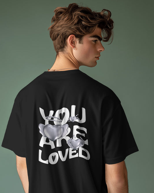 Official You Are Loved Graphic Oversized T-Shirt