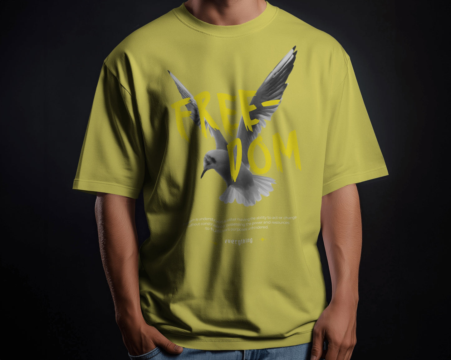 Freedom Dove Graphic T-Shirt